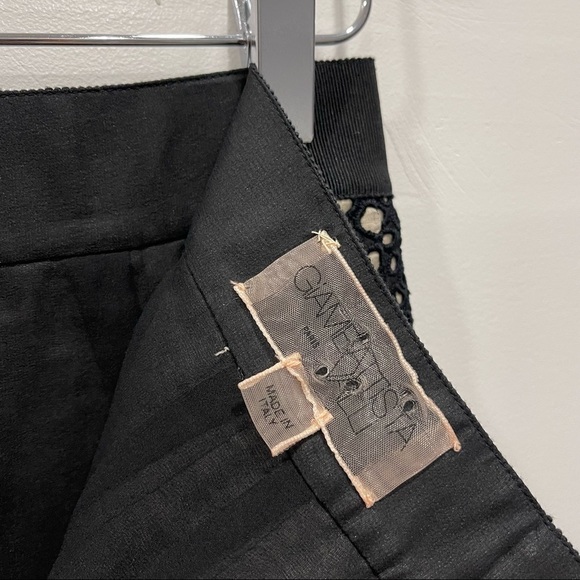 Giambattista Valli Lace Pencil Skirt Black Size 42 / Small - Picture 7 of 11